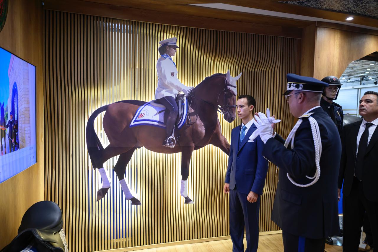 Le Prince héritier Moulay El Hassan inaugure la 16ème édition du Salon du cheval d’El Jadida